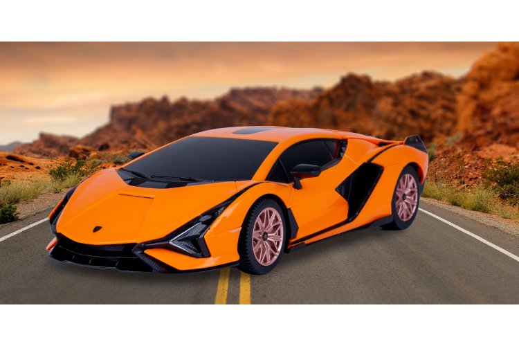 1:24 Jamara 403125 RC Auto - Lamborghini Si&aacute;n FKP 37 - Oranje - 2,4 GHz - Jam403125 14 - JAM403125
