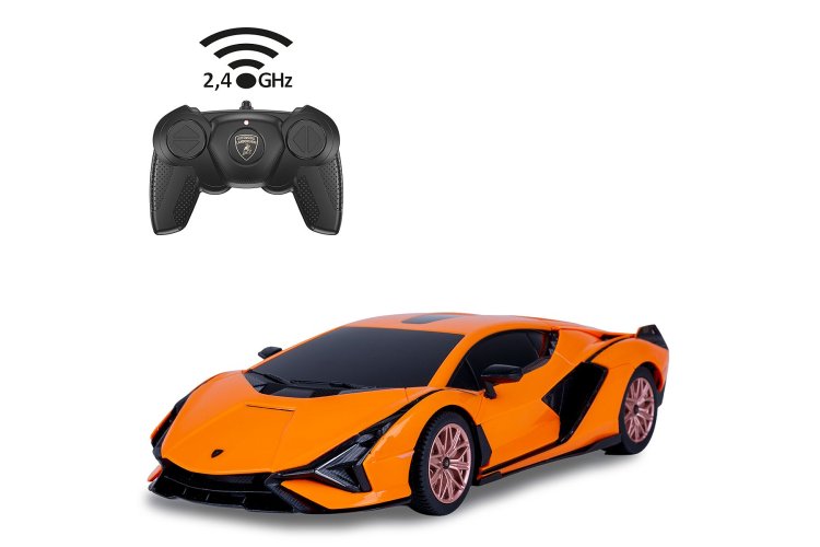 1:24 Jamara 403125 RC Auto - Lamborghini Si&aacute;n FKP 37 - Oranje - 2,4 GHz - Jam403125 2 - JAM403125