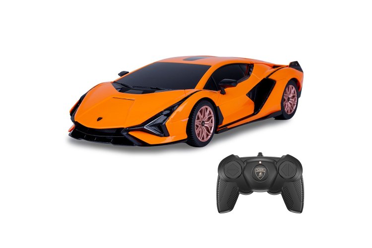 1:24 Jamara 403125 RC Auto - Lamborghini Si&aacute;n FKP 37 - Oranje - 2,4 GHz - Jam403125 4 - JAM403125