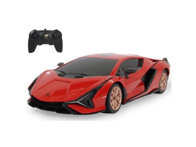 1:24 Jamara 403126 RC Car Lamborghini Sian FKP - Red 2,4GHz - Jam403126 - JAM403126