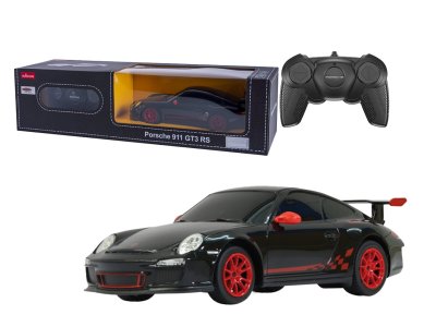 1:24 Jamara 404095 RC Auto - Porsche 911 GT3 RS - Zwart - 2,4 GHz - Jam404095 1 - JAM404095
