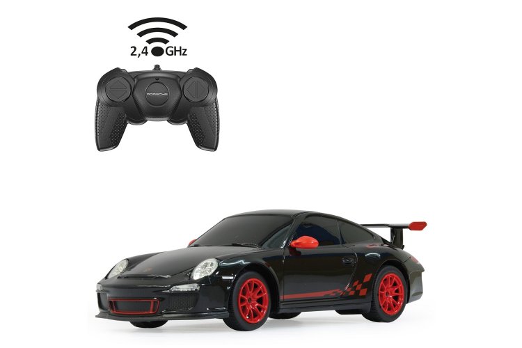 1:24 Jamara 404095 RC Auto - Porsche 911 GT3 RS - Zwart - 2,4 GHz - Jam404095 2 - JAM404095