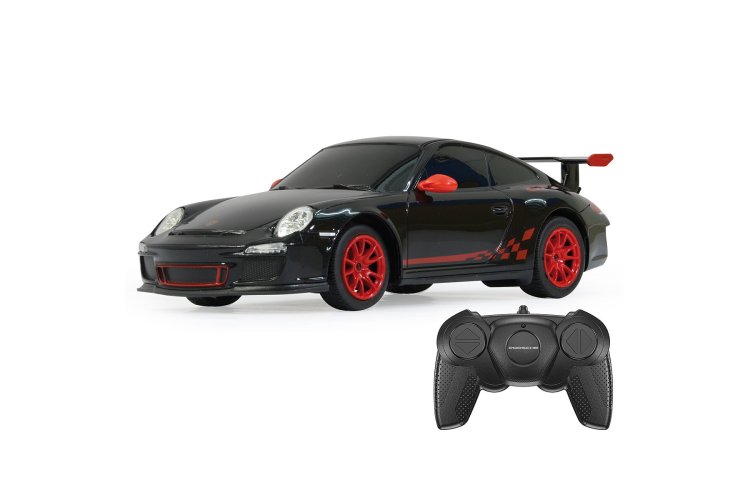 1:24 Jamara 404095 RC Auto - Porsche 911 GT3 RS - Zwart - 2,4 GHz - Jam404095 4 - JAM404095