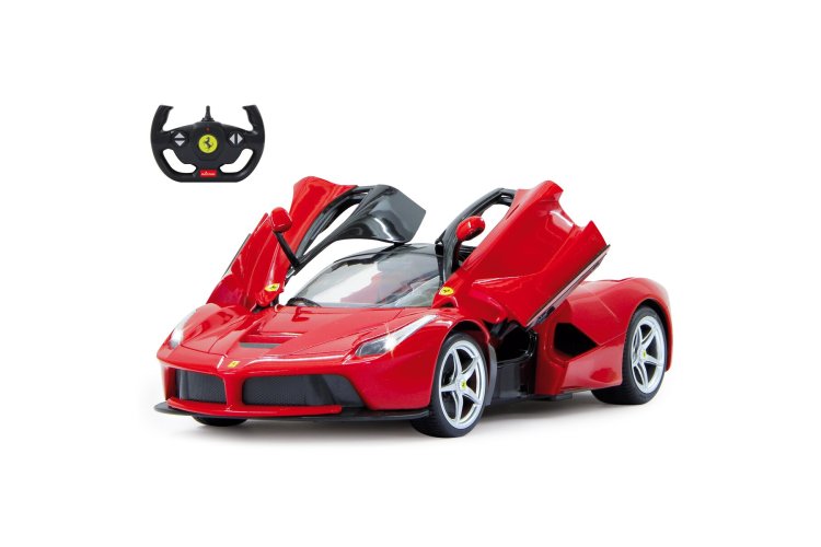 1:14 Jamara 404130 RC Ferrari LaFerrari - Rood - Jam404130 ferrari laferrari 1 14 red 24ghz manual door 1 - JAM404130