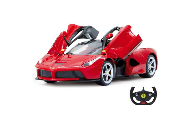1:14 Jamara 404130 RC Ferrari LaFerrari - Rood - Jam404130 ferrari laferrari 1 14 red 24ghz manual door 3 - JAM404130