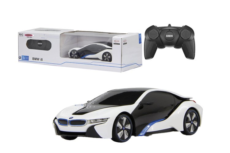 1:24 Jamara 404495 RC Car &ndash; BMW i8 &ndash; White &ndash; 2.4 GHz - Jam404495 1 - JAM404495