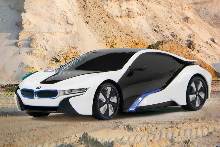 1:24 Jamara 404495 RC Car &ndash; BMW i8 &ndash; White &ndash; 2.4 GHz - Jam404495 10 - JAM404495
