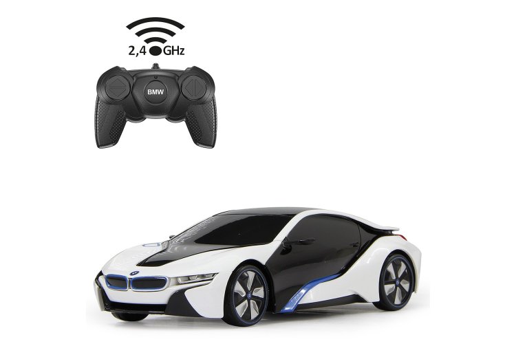 1:24 Jamara 404495 RC Car &ndash; BMW i8 &ndash; White &ndash; 2.4 GHz - Jam404495 2 - JAM404495