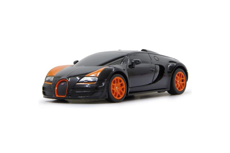 1:24 Jamara 404551 RC Sport Auto Bugatti Grand Sport Vitesse - Zwart - 2,4GHz - Jam404551 4 - JAM404551