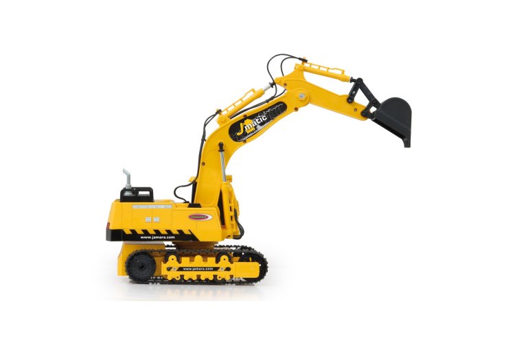 1:27 Jamara 404920 RC Excavator J-Matic - Yellow - 2.4GHz - 4+2 Channel - Jam404920 10 - JAM404920