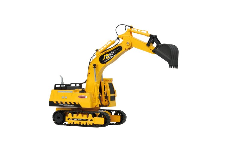 1:27 Jamara 404920 RC Excavator J-Matic - Yellow - 2.4GHz - 4+2 Channel - Jam404920 6 - JAM404920