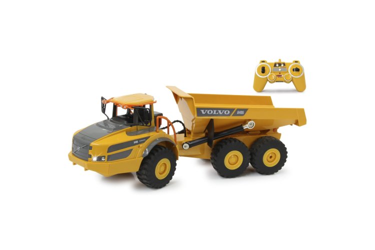1:26 Jamara 405056 RC Truck Volvo A40G Dump Truck - Yellow - 2.4GHz - Jam405056 1 - JAM405056