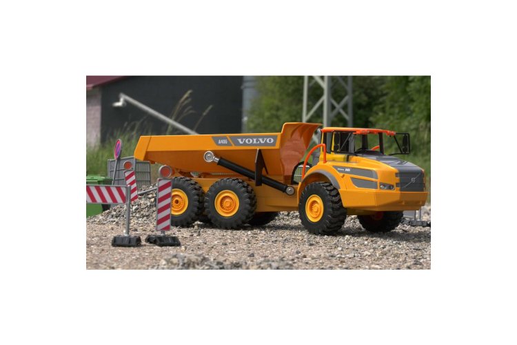 1:26 Jamara 405056 RC Truck Volvo A40G Dump Truck - Yellow - 2.4GHz - Jam405056 16 - JAM405056
