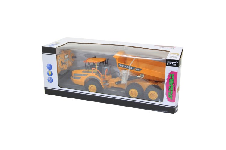 1:26 Jamara 405056 RC Truck Volvo A40G Dump Truck - Yellow - 2.4GHz - Jam405056 2 - JAM405056