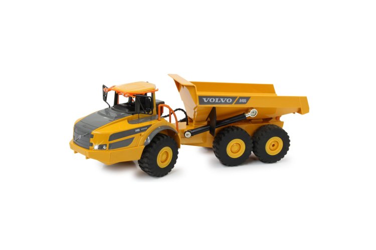 1:26 Jamara 405056 RC Truck Volvo A40G Dump Truck - Yellow - 2.4GHz - Jam405056 5 - JAM405056