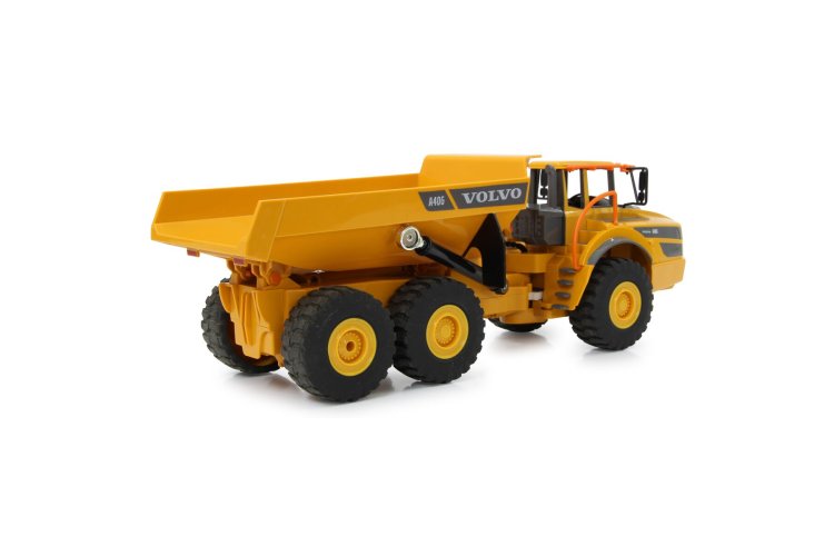 1:26 Jamara 405056 RC Truck Volvo A40G Dump Truck - Yellow - 2.4GHz - Jam405056 7 - JAM405056