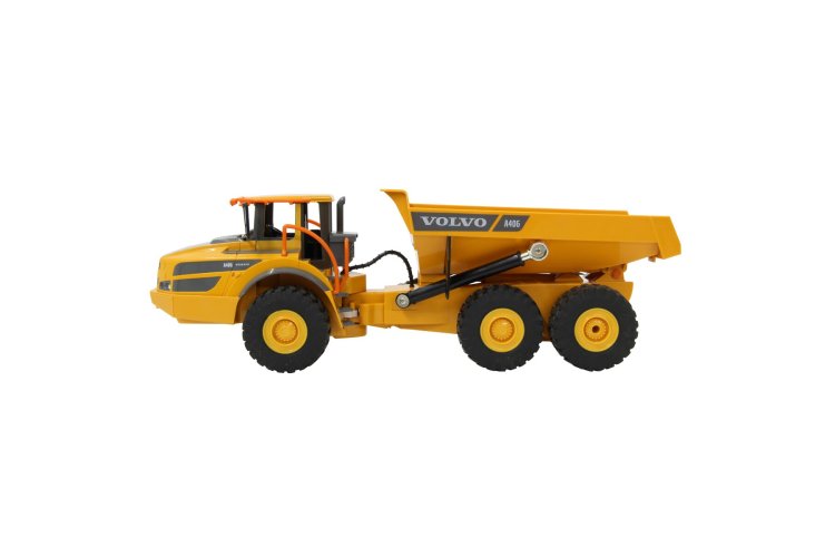 1:26 Jamara 405056 RC Truck Volvo A40G Dump Truck - Yellow - 2.4GHz - Jam405056 9 - JAM405056