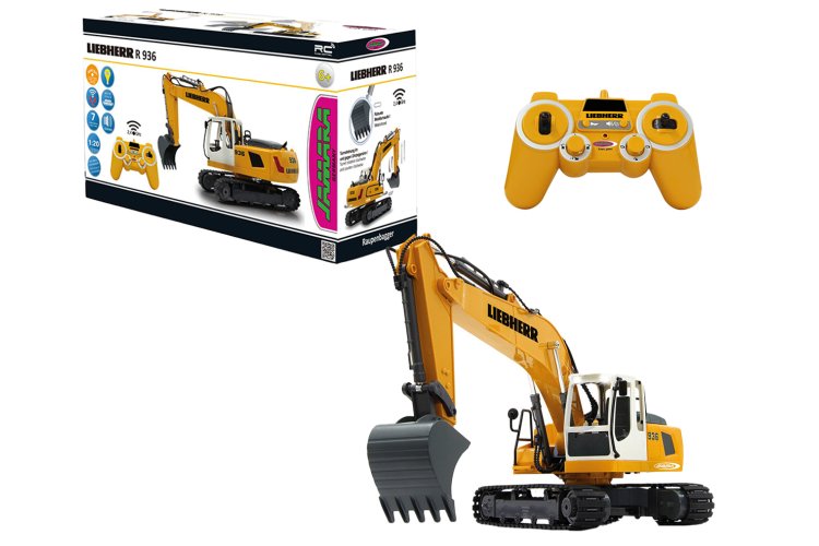 1:20 Jamara 405060 RC Excavator &ndash; Liebherr R936 &ndash; 2.4 GHz - Jam405060 1 - JAM405060