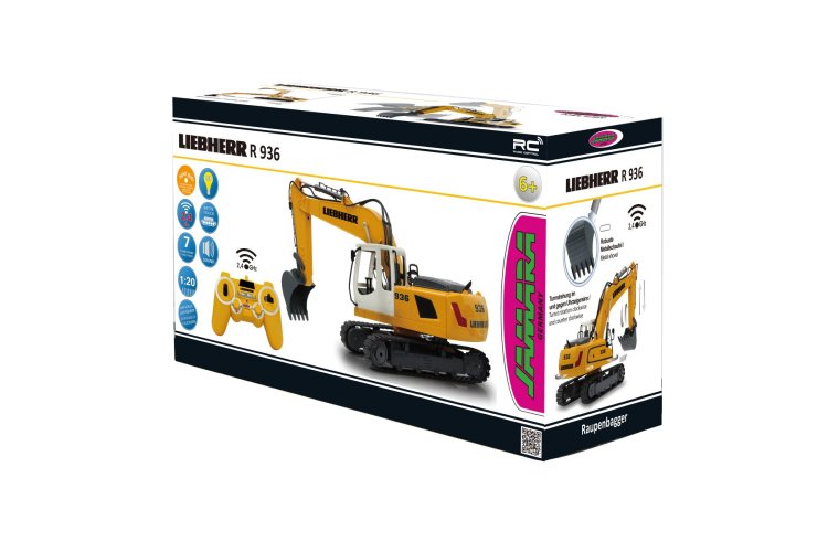 1:20 Jamara 405060 RC Excavator &ndash; Liebherr R936 &ndash; 2.4 GHz - Jam405060 3 - JAM405060