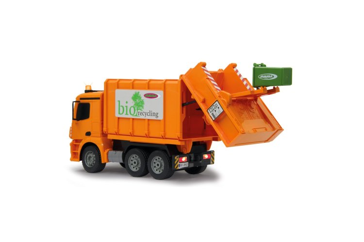 1:20 Jamara 405079 RC Garbage Truck Mercedes-Benz Antos - Orange - 2.4GHz - Jam405079 8 - JAM405079