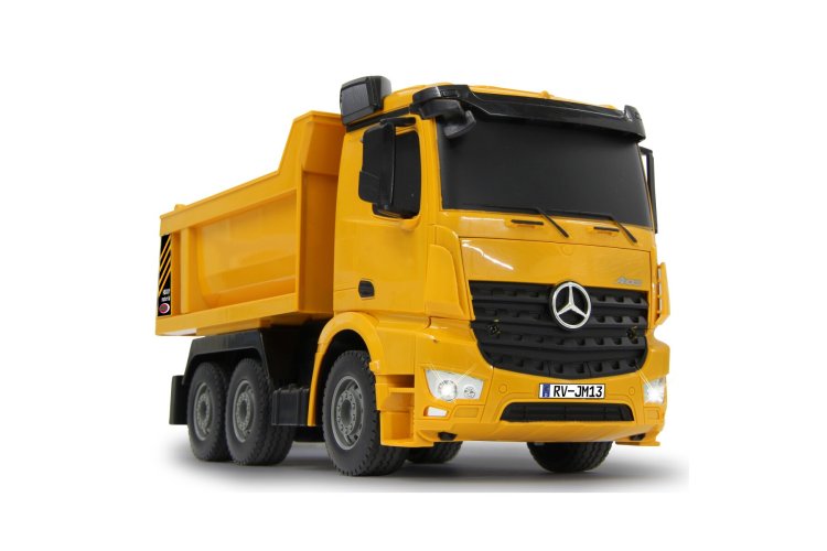 1:26 Jamara 405108 RC Truck Mercedes-Benz Arocs Dump Truck - Yellow - 2.4GHz - Jam405108 11 - JAM405108