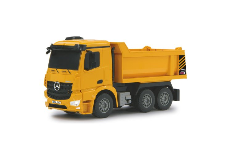 1:26 Jamara 405108 RC Truck Mercedes-Benz Arocs Dump Truck - Yellow - 2.4GHz - Jam405108 5 - JAM405108