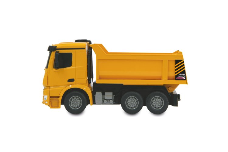 1:26 Jamara 405108 RC Truck Mercedes-Benz Arocs Dump Truck - Yellow - 2.4GHz - Jam405108 7 - JAM405108