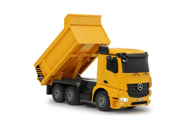 1:26 Jamara 405108 RC Truck Mercedes-Benz Arocs Dump Truck - Yellow - 2.4GHz - Jam405108 9 - JAM405108