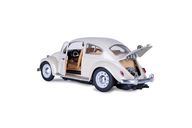 1:18 Jamara 405111 RC Car &ndash; Volkswagen Beetle &ndash; Cream White &ndash; Diecast - 40 MHz - Jam405111 11 - JAM405111