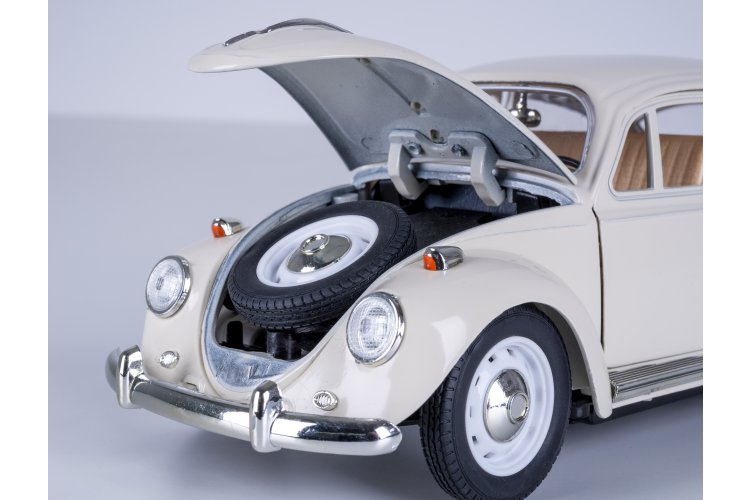 1:18 Jamara 405111 RC Car &ndash; Volkswagen Beetle &ndash; Cream White &ndash; Diecast - 40 MHz - Jam405111 13 - JAM405111