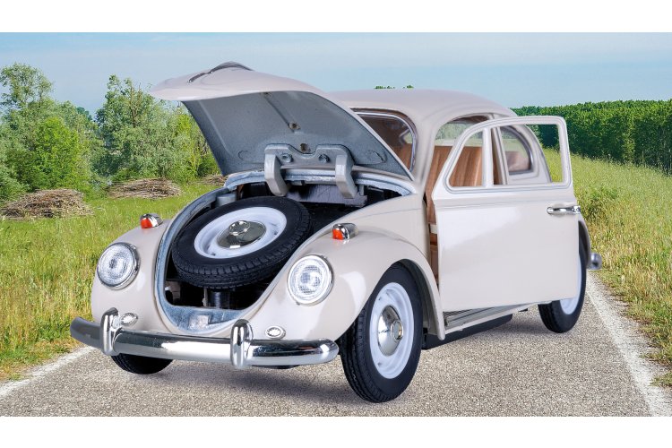 1:18 Jamara 405111 RC Car &ndash; Volkswagen Beetle &ndash; Cream White &ndash; Diecast - 40 MHz - Jam405111 16 - JAM405111