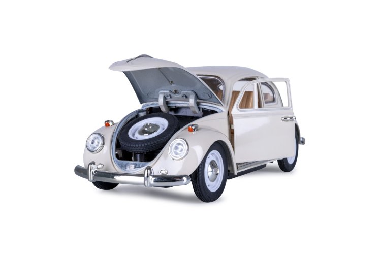 1:18 Jamara 405111 RC Car &ndash; Volkswagen Beetle &ndash; Cream White &ndash; Diecast - 40 MHz - Jam405111 7 - JAM405111