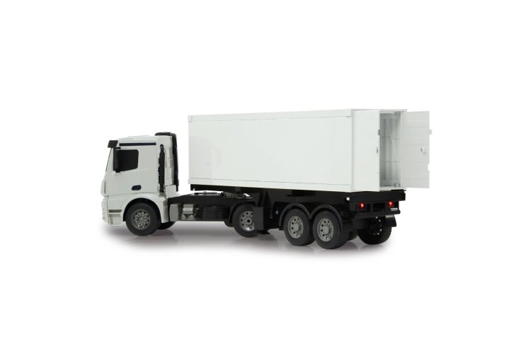 1:20 Jamara 405148  RC Vrachtwagen Mercedes-Benz Arocs met Container Trailer - Wit - Jam405148 8 - JAM405148
