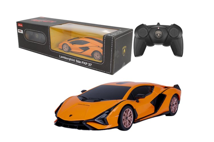 1:24 Jamara 405186 RC Car &ndash; Lamborghini Aventador SVJ &ndash; Orange &ndash; 2.4 GHz - Jam405186 1 - JAM405186
