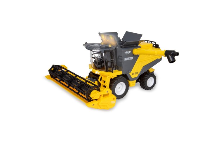 1:24 Jamara 405310 RC Harvester MT-1000 for Wheat and Corn with Smoke and Play Grain - Yellow - 2.4GHz - Jam405310 4 - JAM405310