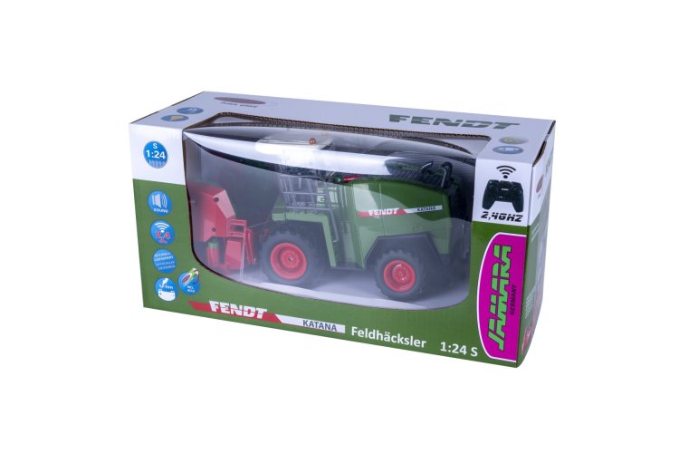 1:24 Jamara 405315 RC Fendt Katana Forage Harvester &ndash; Green &ndash; 37cm Long &ndash; 2.4GHz - Jam405315 200 - JAM405315