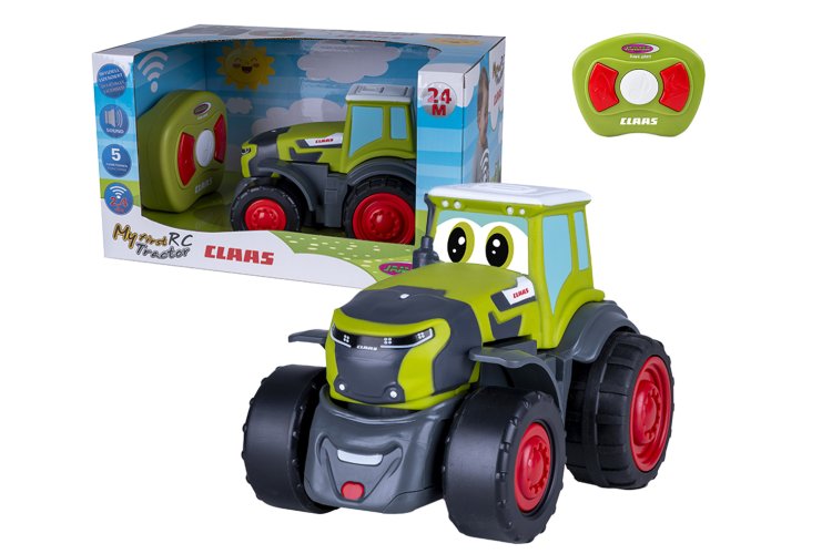 Jamara 405324 My First RC Tractor Claas with Sound - Green - 17.5 cm - 2.4 GHz - Jam405324 1 - JAM405324