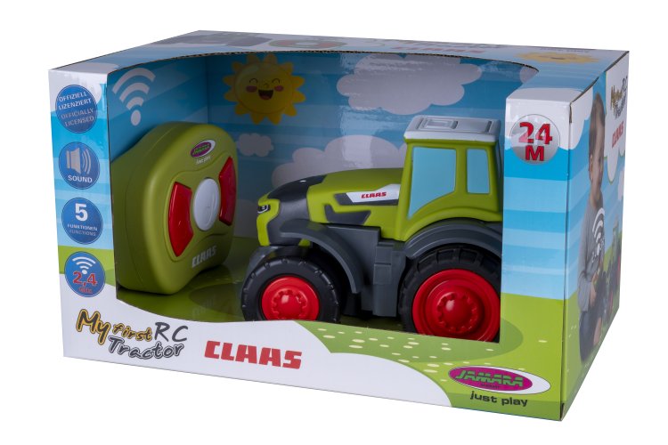 Jamara 405324 My First RC Tractor Claas with Sound - Green - 17.5 cm - 2.4 GHz - Jam405324 2 - JAM405324