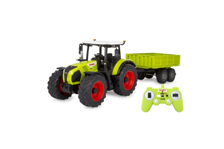 1:24 Jamara 405360 RC Claas Arion 660 Tractor met Kieper Aanhangwagen - Groen - 2,4GHz - Jam405360 1 - JAM405360