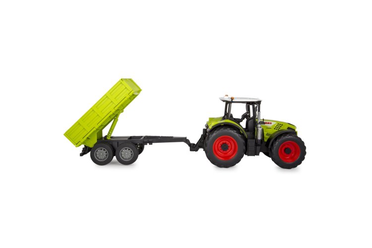 1:24 Jamara 405360 RC Claas Arion 660 Tractor met Kieper Aanhangwagen - Groen - 2,4GHz - Jam405360 12 - JAM405360