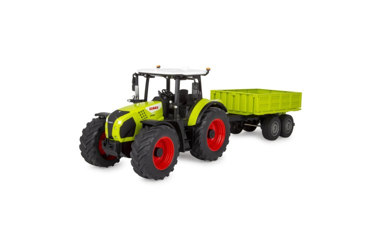 1:24 Jamara 405360 RC Claas Arion 660 Tractor met Kieper Aanhangwagen - Groen - 2,4GHz - Jam405360 3 - JAM405360