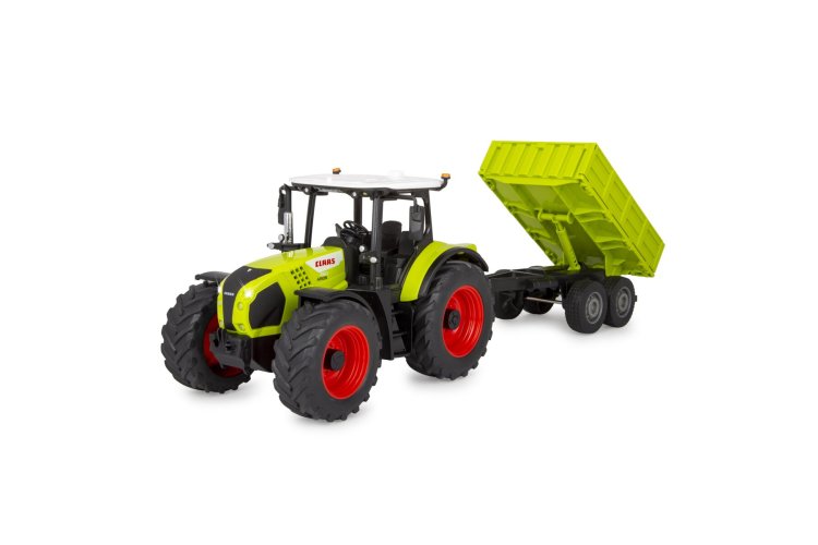 1:24 Jamara 405360 RC Claas Arion 660 Tractor met Kieper Aanhangwagen - Groen - 2,4GHz - Jam405360 4 - JAM405360