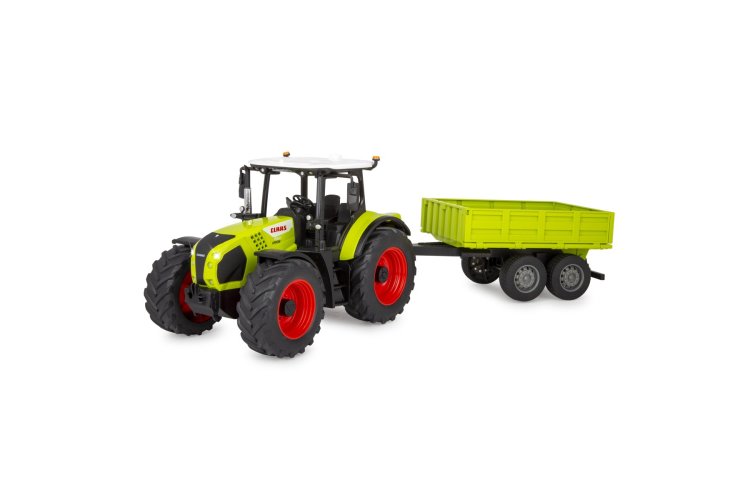 1:24 Jamara 405360 RC Claas Arion 660 Tractor met Kieper Aanhangwagen - Groen - 2,4GHz - Jam405360 5 - JAM405360