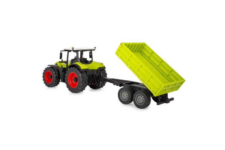 1:24 Jamara 405360 RC Claas Arion 660 Tractor met Kieper Aanhangwagen - Groen - 2,4GHz - Jam405360 8 - JAM405360