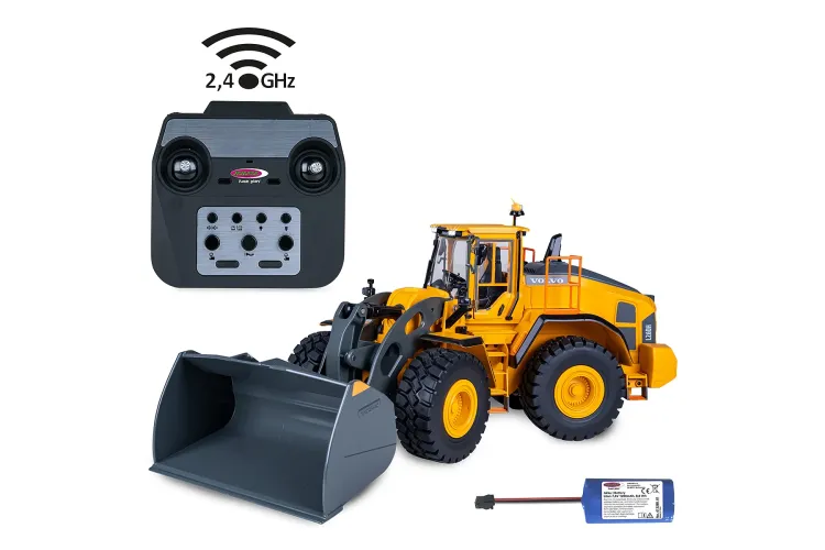 1:14 Jamara 406302 RC Wiellader L260H Metalen Constructie - 2,4GHz - Jam406302 2 - JAM406302