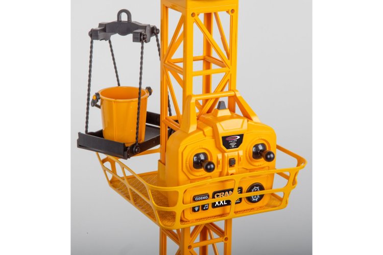 Jamara 406320 RC Torenkraan XXL 128 met Licht en Geluid - 9 Functies - 128cm hoog - 2,4GHz - Jam406320 15 - JAM406320