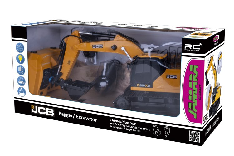 1:26 Jamara 406328 RC Excavator JCB - Demolition Set - 2.4 GHz - Jam406328 3 - JAM406328