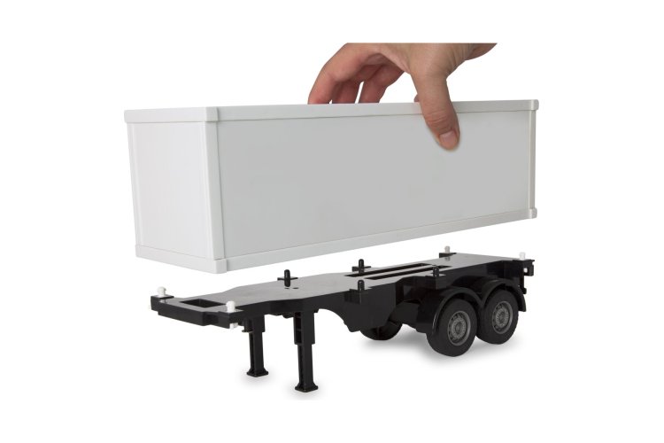 1:26 Jamara 408300 RC Truck &ndash; Mercedes-Benz Arocs with Trailer &ndash; Container Truck &ndash; 2.4 GHz - Jam408300 26 - JAM408300