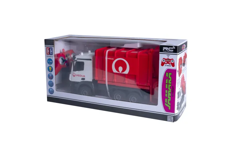 1:26 Jamara 408305 RC Garbage Truck - Mercedes-Benz Antos - 2.4GHz - Jam408305 28 - JAM408305