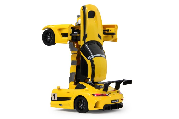 1:14 Jamara 410029 RC Auto Mercedes-Benz AMG GT3 - Transformer - Geel - 2,4GHz - Jam410029 11 - JAM410029